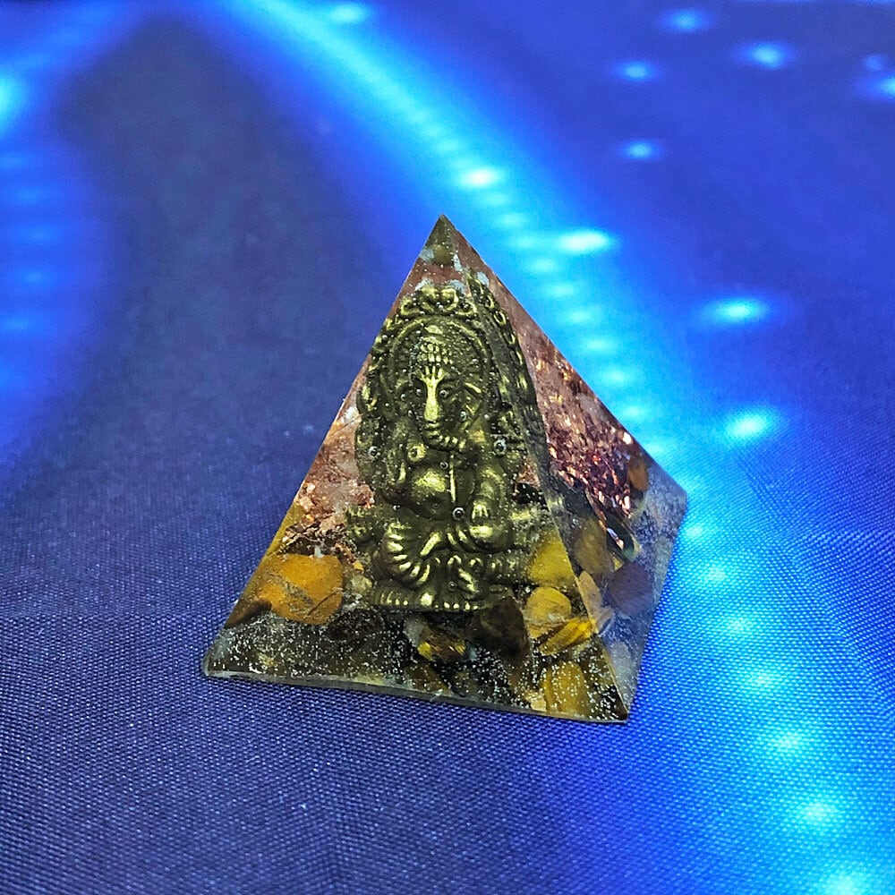 ガネーシャ ミニピラミッド型 オルゴナイト | オルゴナイト 通販