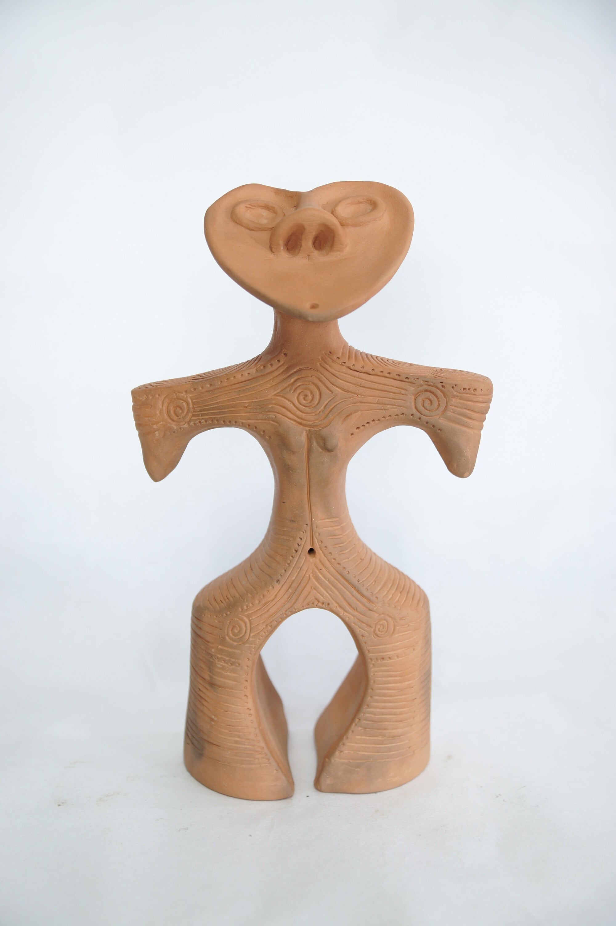 ハート型土偶 中サイズ | いざわさんちの土偶・ハニワ