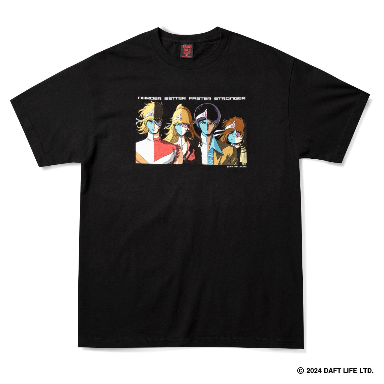 DAFT PUNK and Leiji Matsumoto | GEEKS RULE 30 SILKSCREEN PRINTING