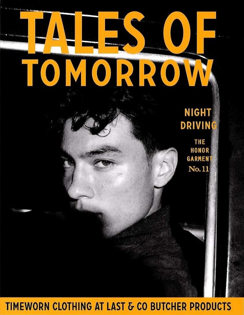 新品】TALES OF TOMORROW NO.9（TIMEWORN CLOTHINGカタログマガジン