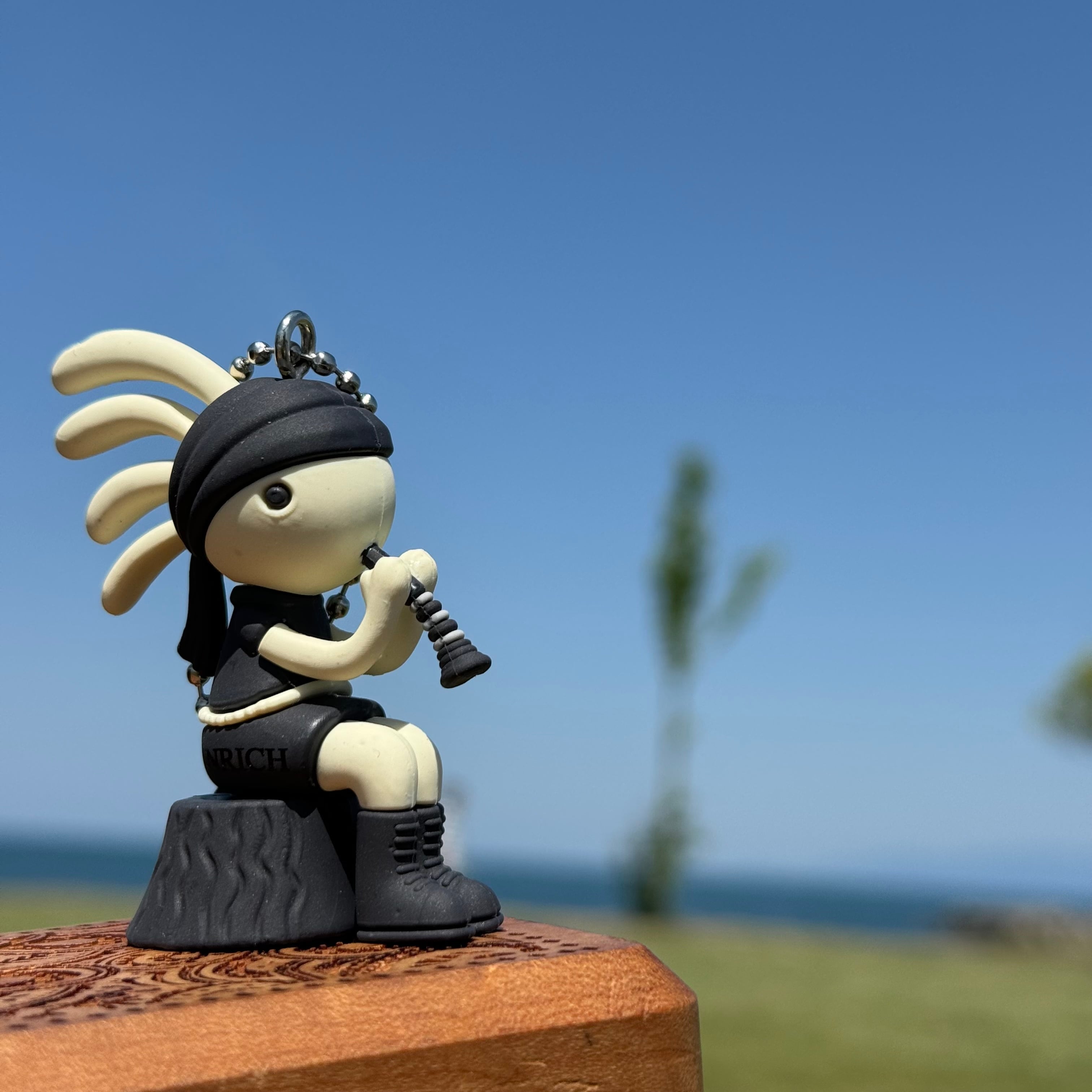 ちょこペリちゃん ブラック | ココペリグッズ、キャンプ用品の【ENRICH】