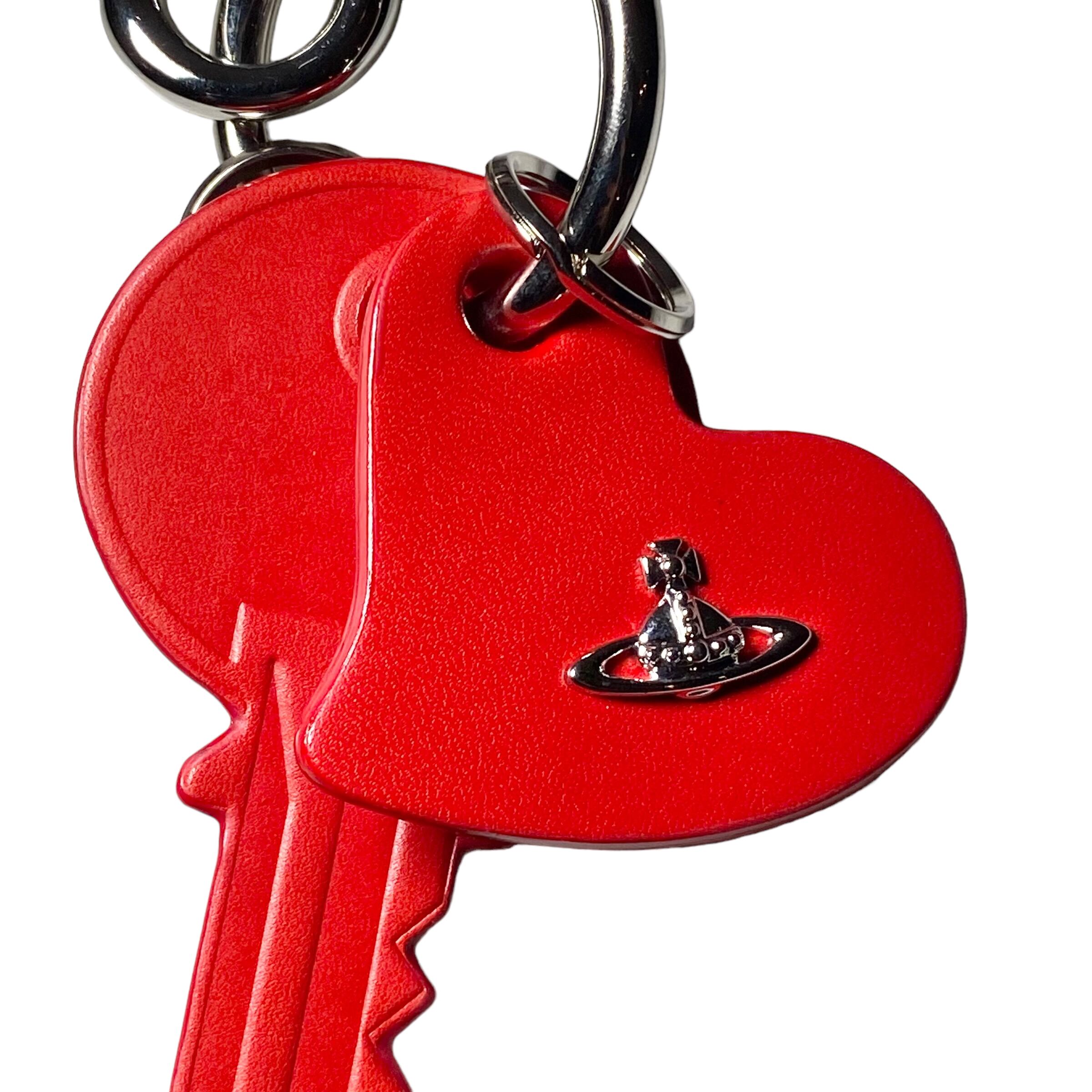 VIVIENNE WESTWOOD rubber charm key-holder | NOIR ONLINE