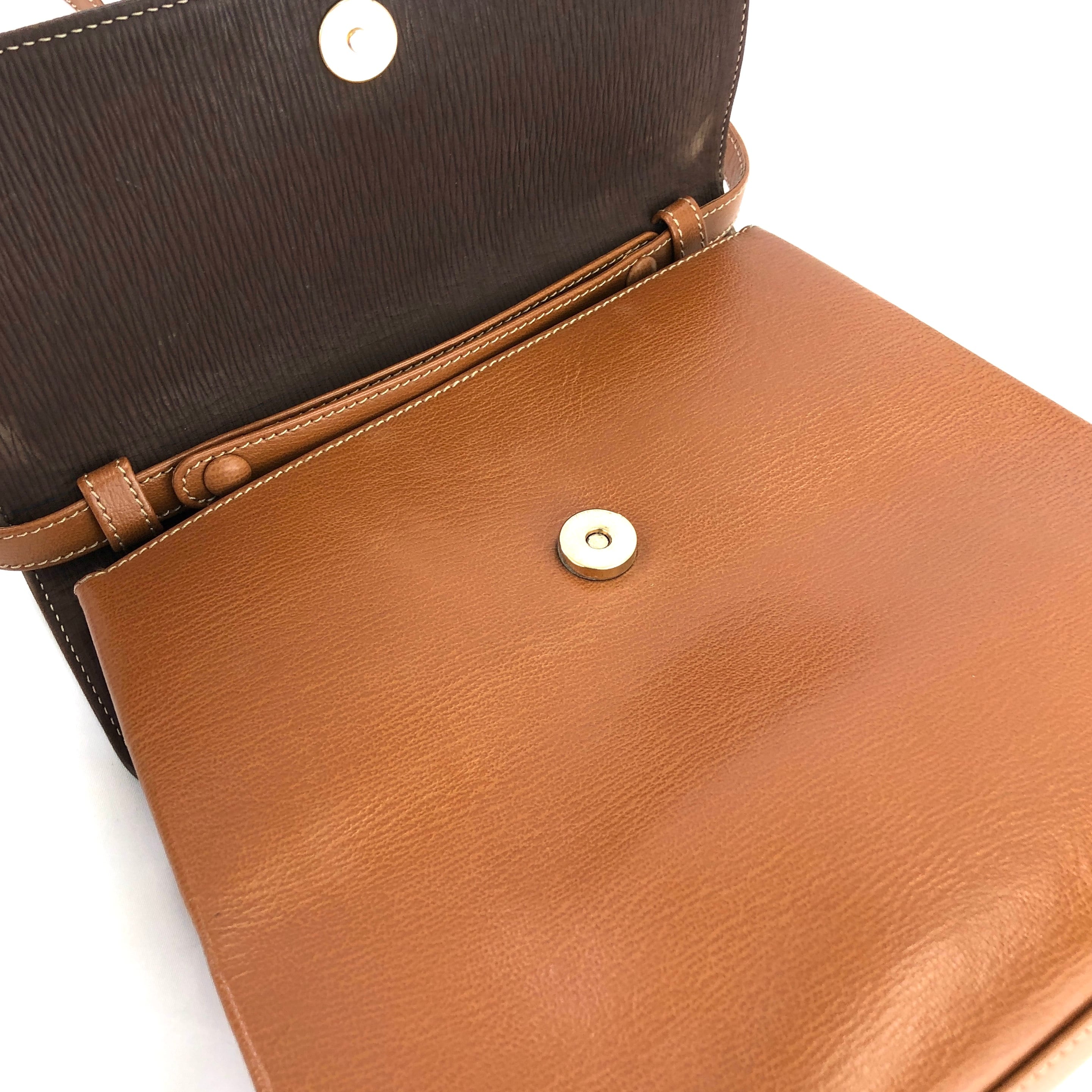 LOEWE ロエベ ベラスケス ロゴ メタルハンドル スエード×レザー 2WAY