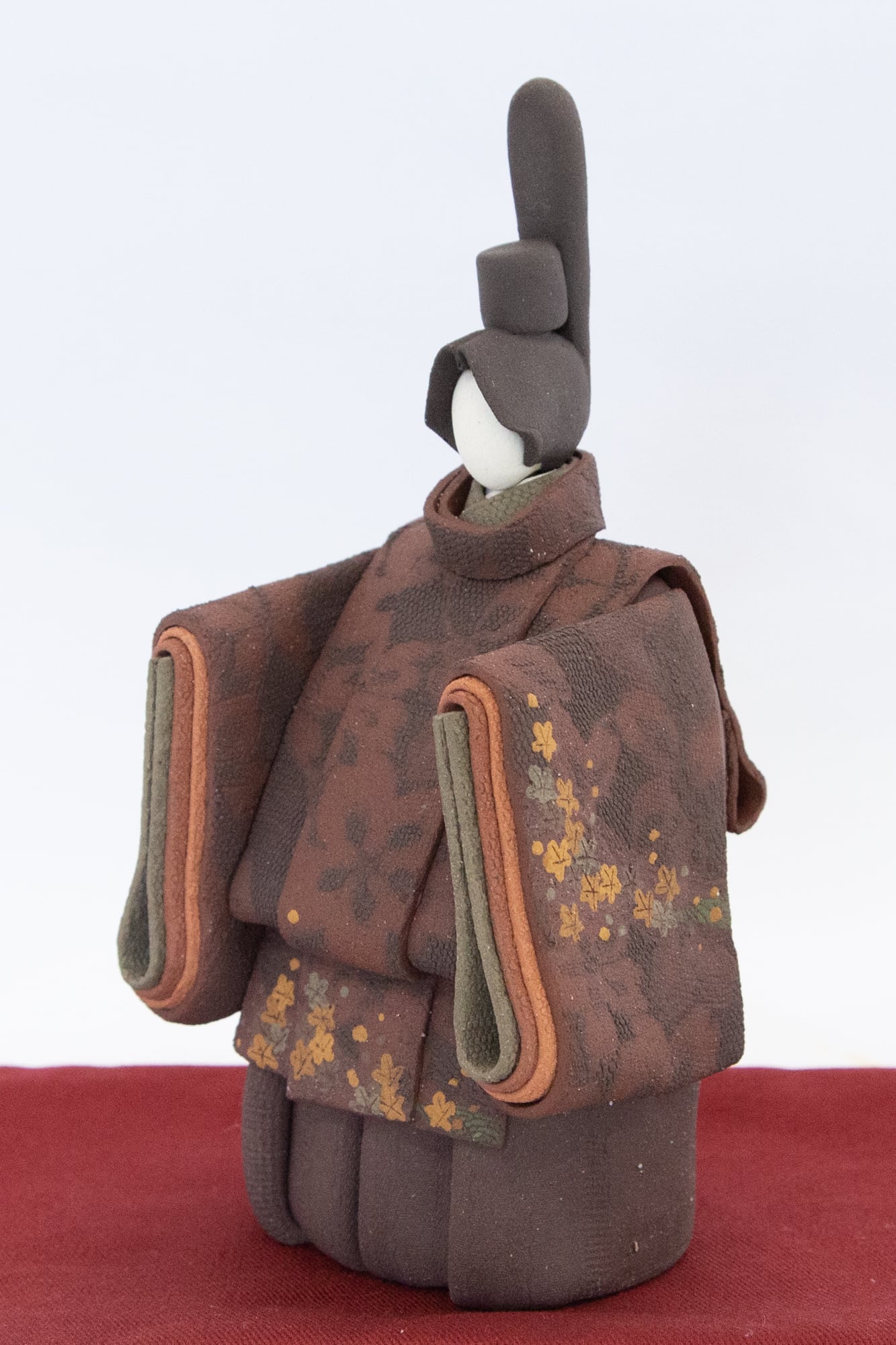 ひな人形 立雛 陶雛 澤りか作 お雛様 コンパクト 水洗い可 桐箱入り