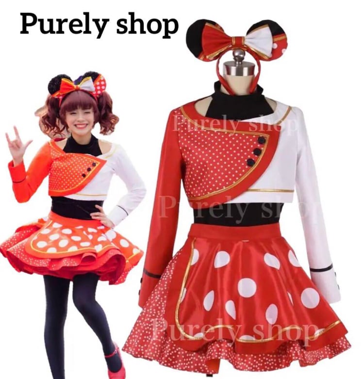 ディズニー イッツベリーミニー 先頭ダンサー 衣装 Dハロ 仮装