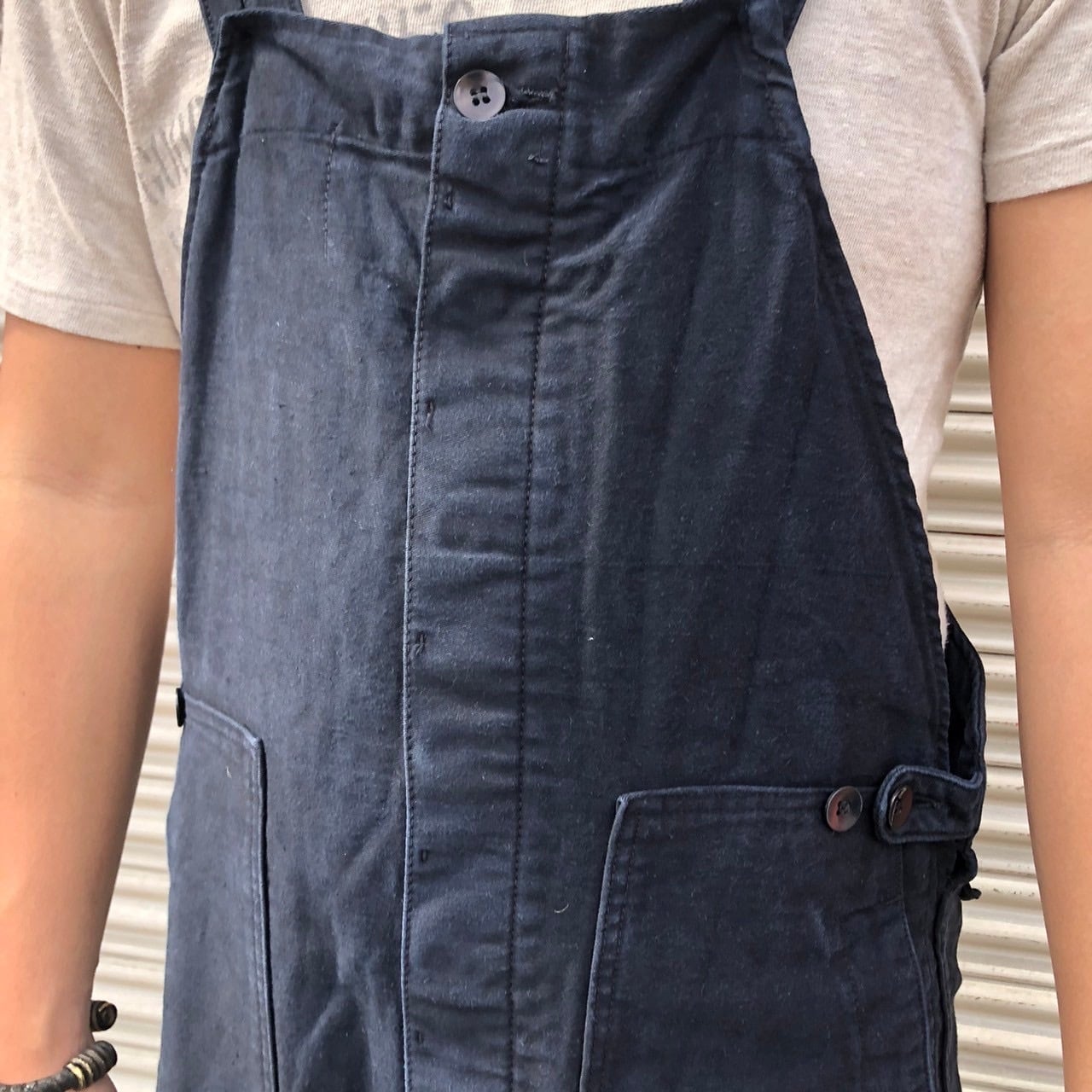 Euro Vintage ユーロ ヴィンテージ フランス ブラック モールスキン