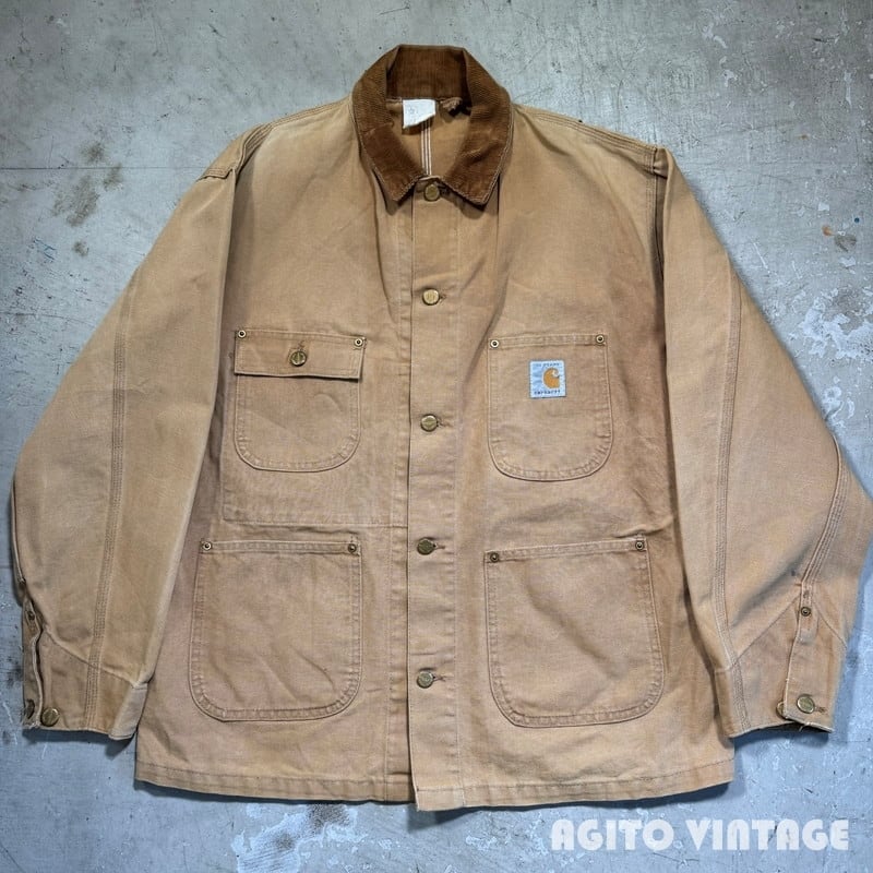 80's carhartt Michigan Chore Coat 100th Anniversary カーハート