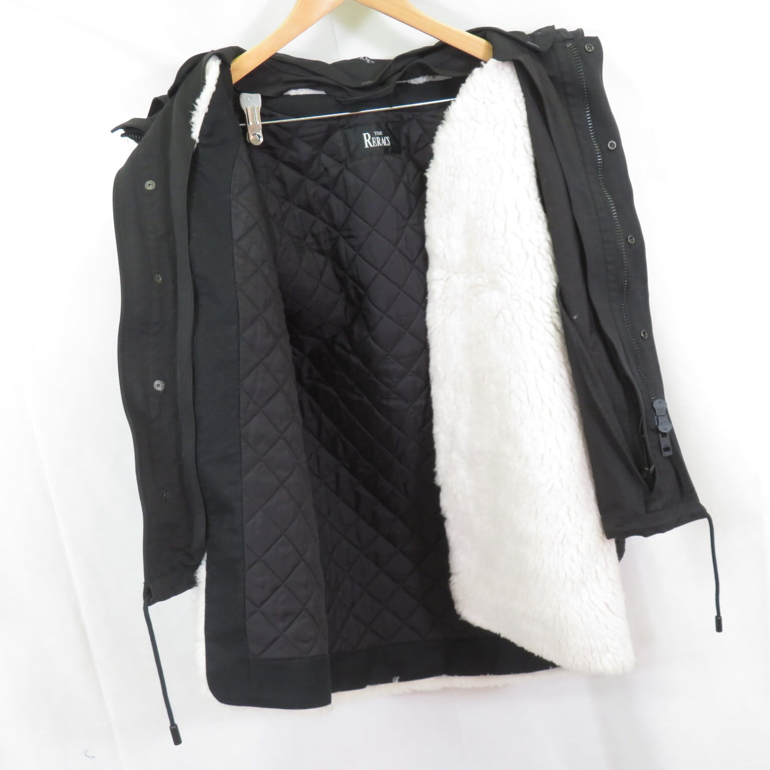 THE RERACS ショート モッズコート ライナー付き size38/ザ リラクス