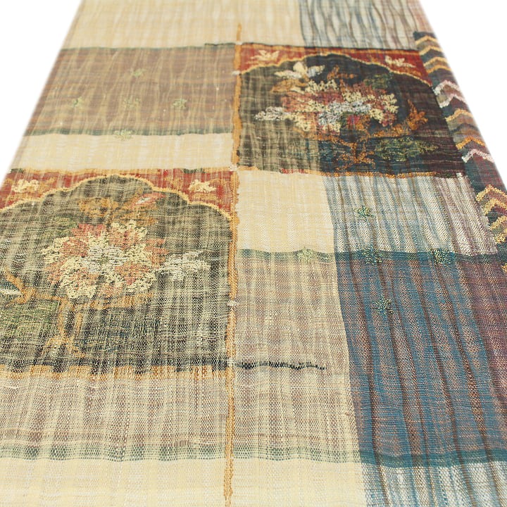 西陣の名門【渡文】 名品【波衣】 単衣にも 美品の【リバーシブル