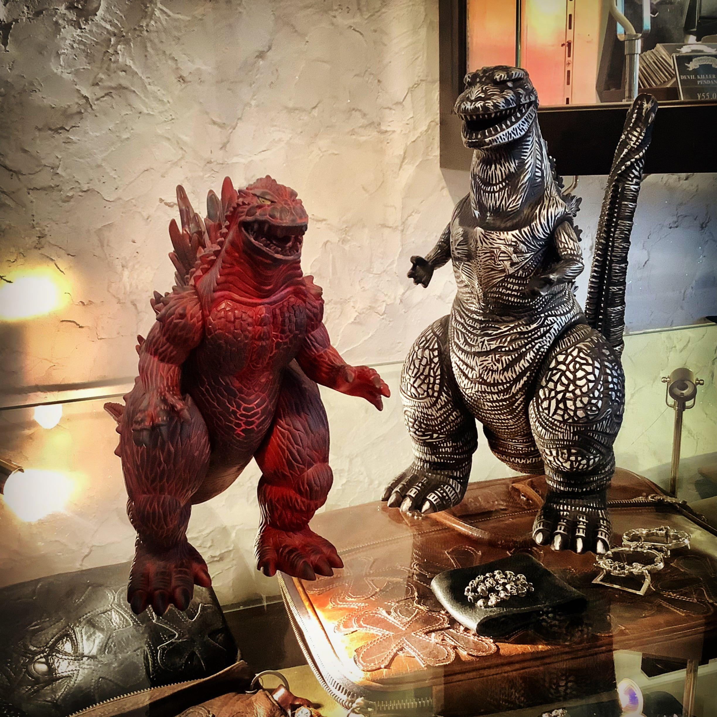 マルサンゴジラ350 第四形態 シンゴジラ paint by Yoshizaka Takashi