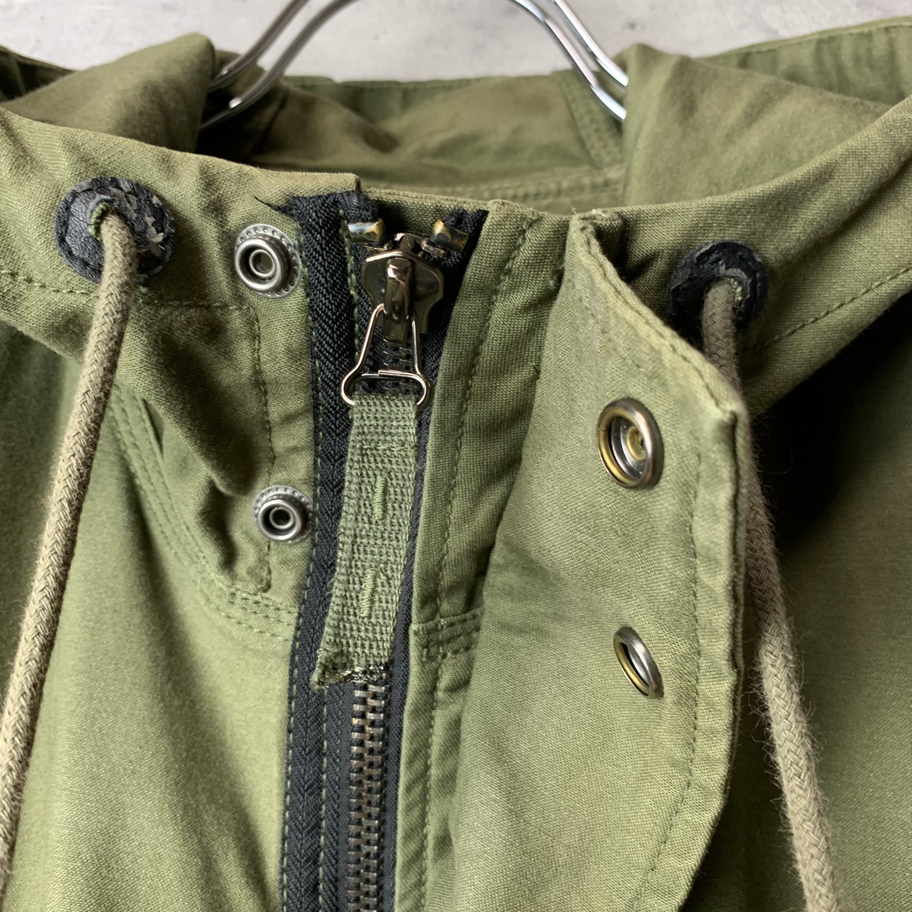 ディーゼル DIESEL モッズコート フード ジャケット カーキ XXS □ A11