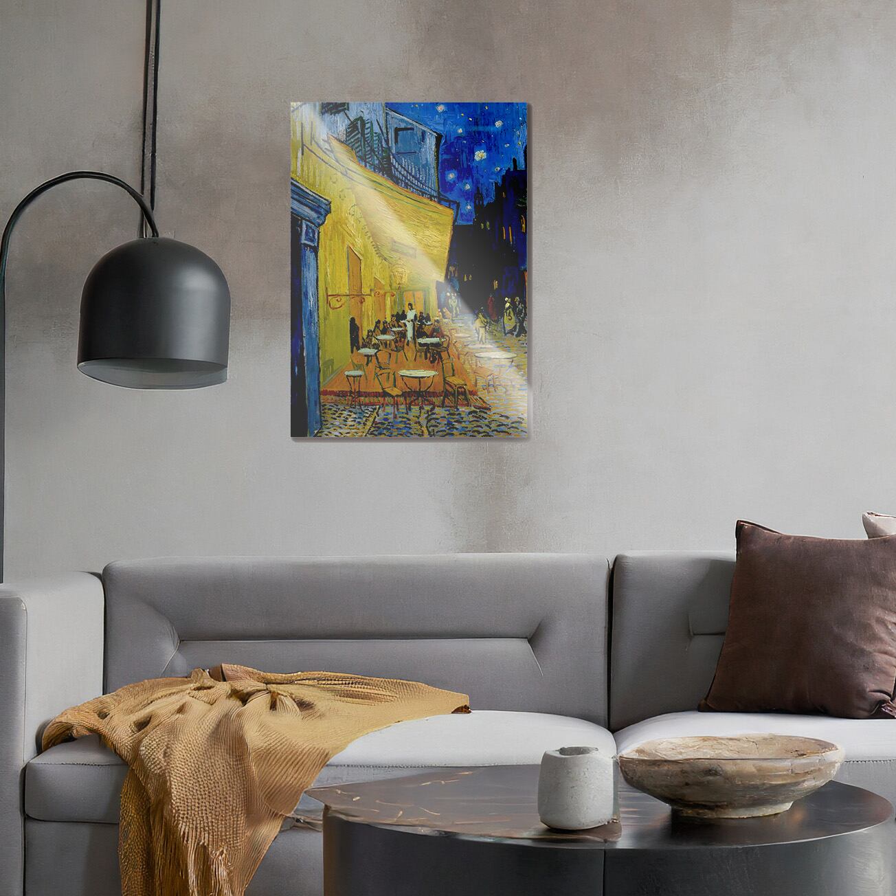 アートポスター】 カンディンスキー ☆西洋画☆ 抽象画 即興 青い空