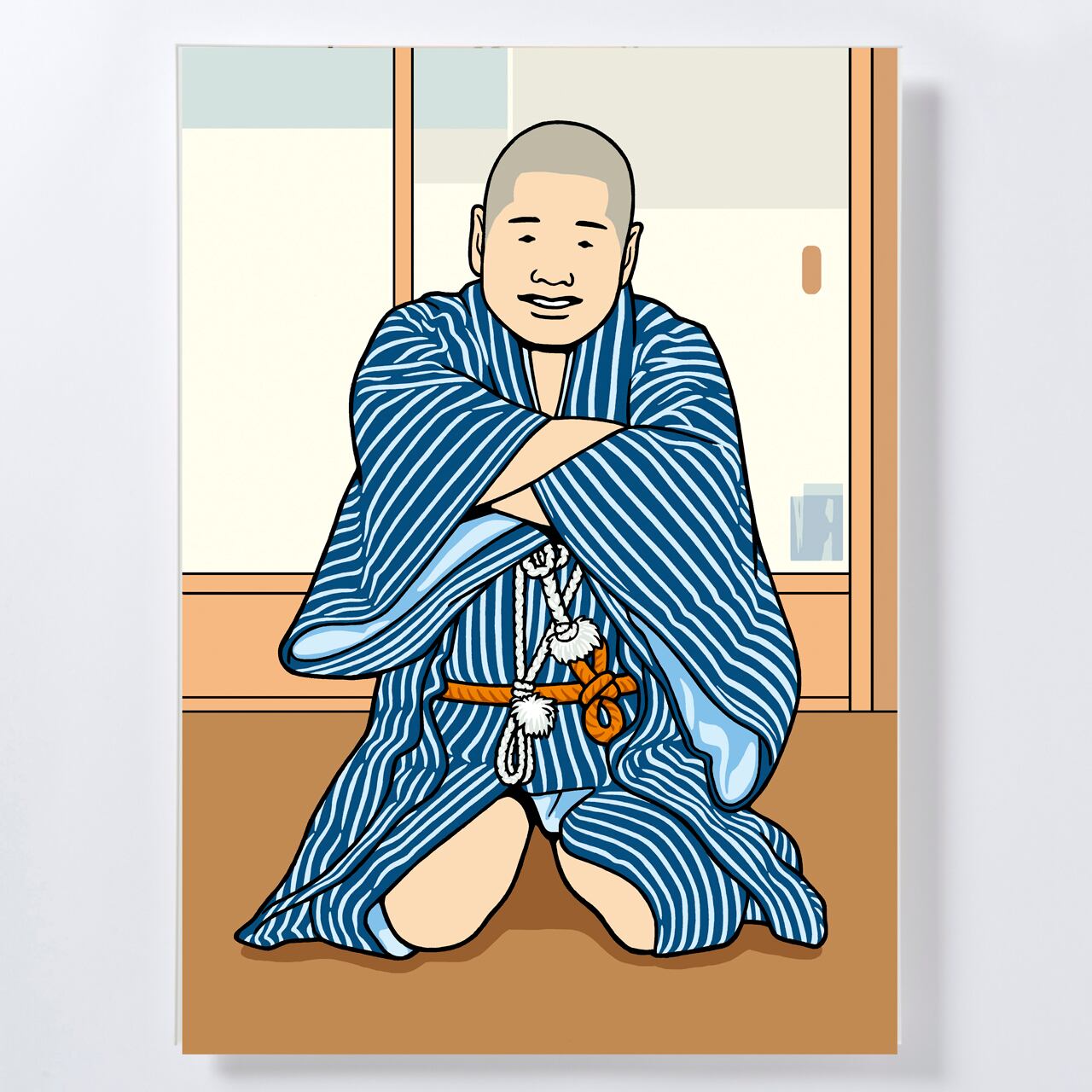 白根ゆたんぽ「仙台四郎 #02」 | 絵になる仙台四郎展