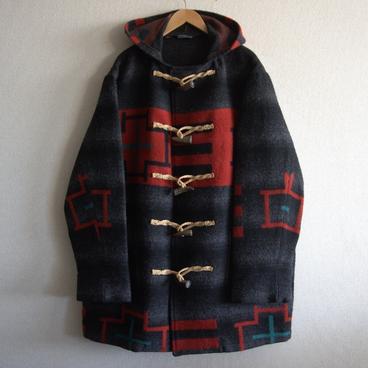 希少】POLO RALPH LAUREN【90s ネイティブ ダッフルコート】M ポロ