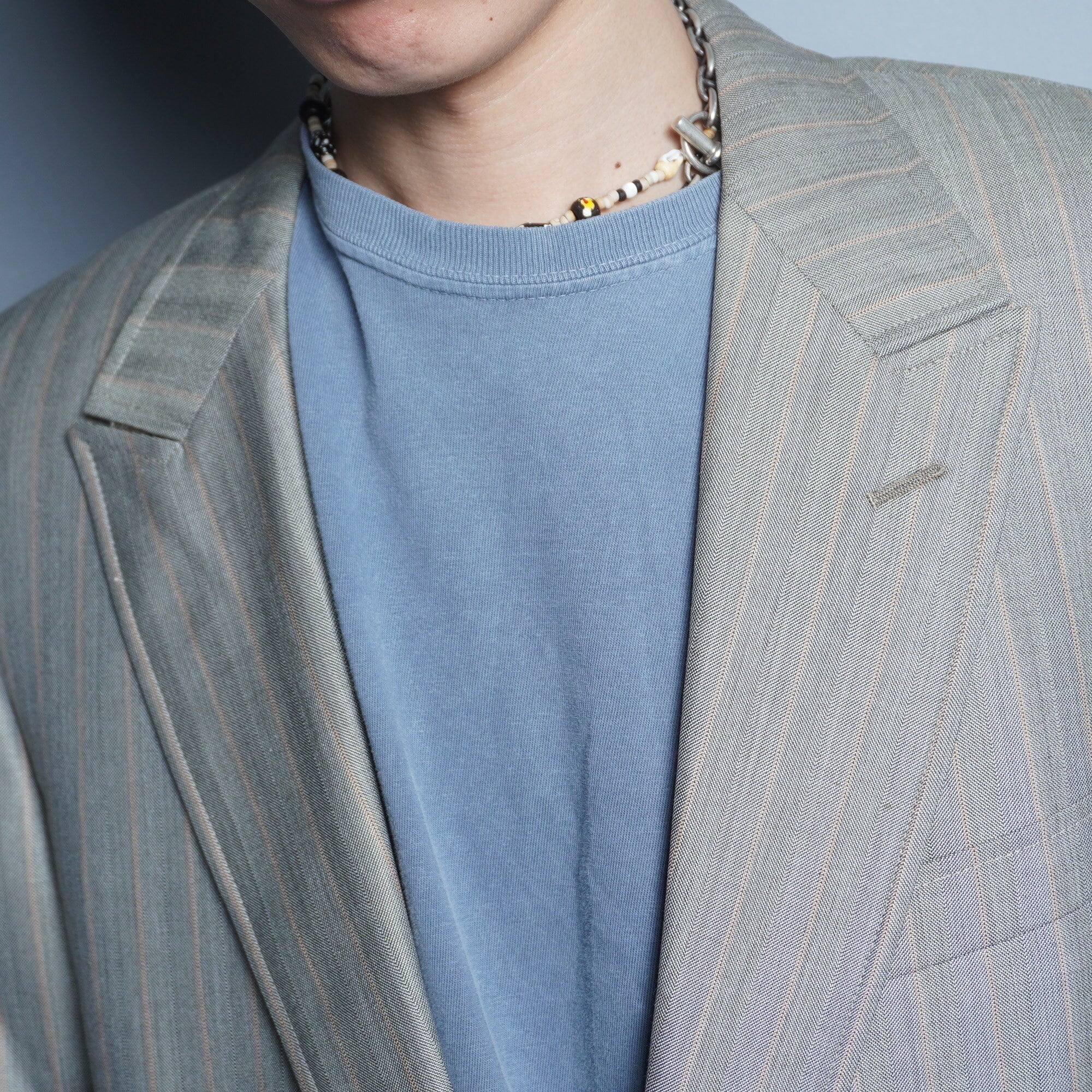 Yves Saint Laurent】イヴサンローラン ウール シルク 光沢ピン