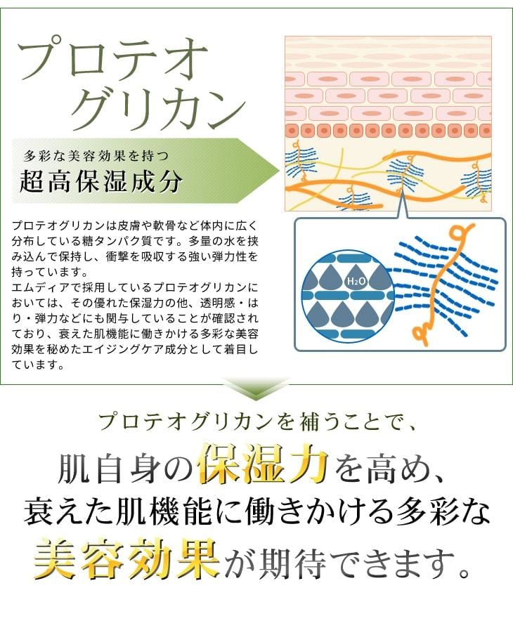 エムディア グリーンフォースエッセンス(糖化エイジングケア美容液