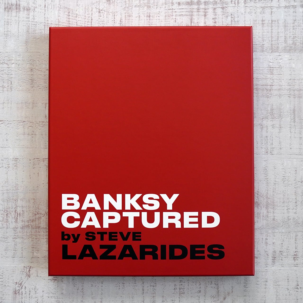 BANKSY CAPTURED by STEVE LAZARIDES 限定ケース付 | タイムカプセル