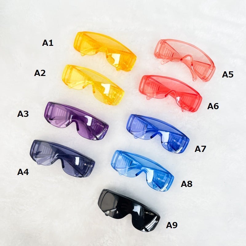 Labubu 1〜3代対応 カラフル サングラス ぬいぐるみ用 ファッション