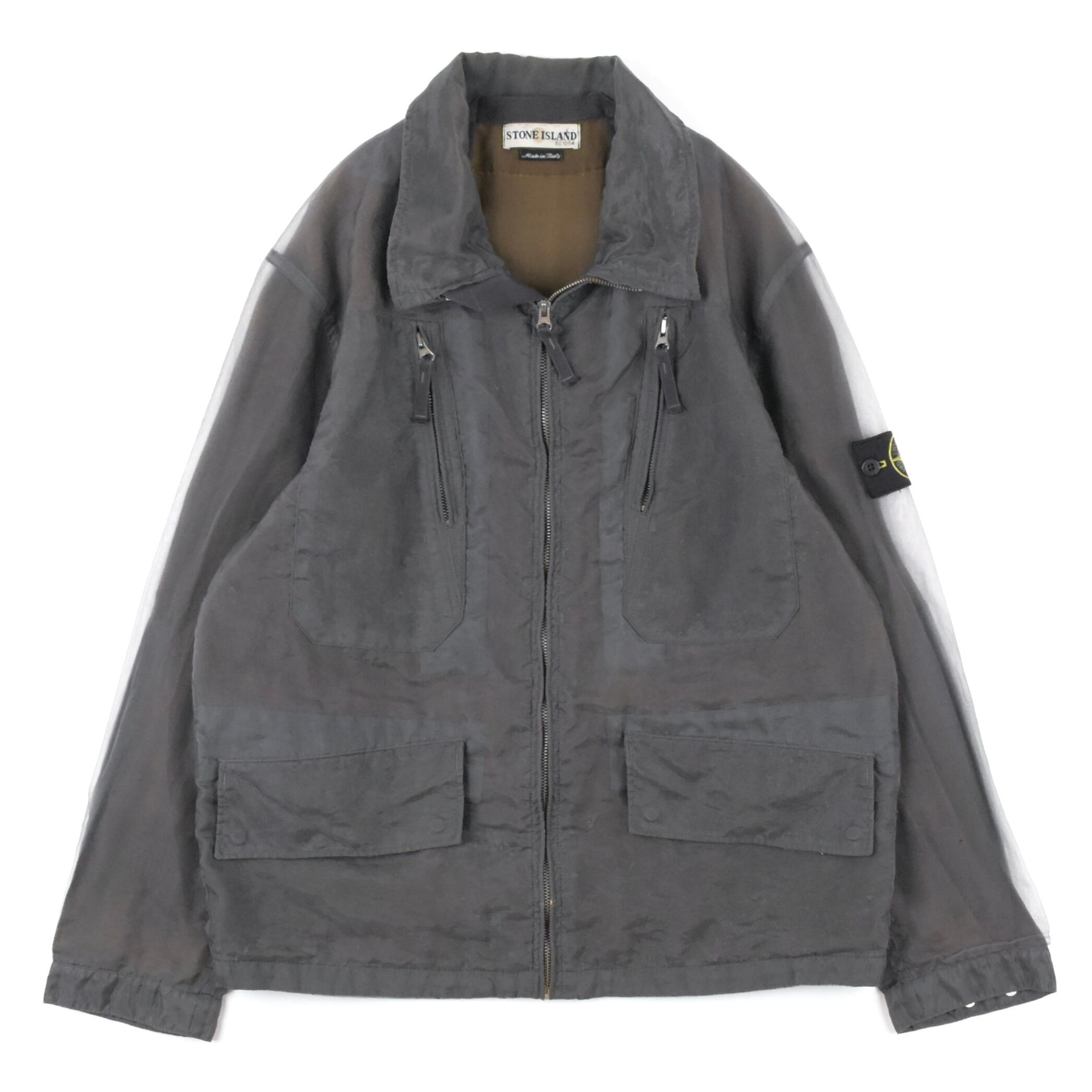 2001ss STONE ISLAND MONOFILAMENT JACKET | PLAIRE