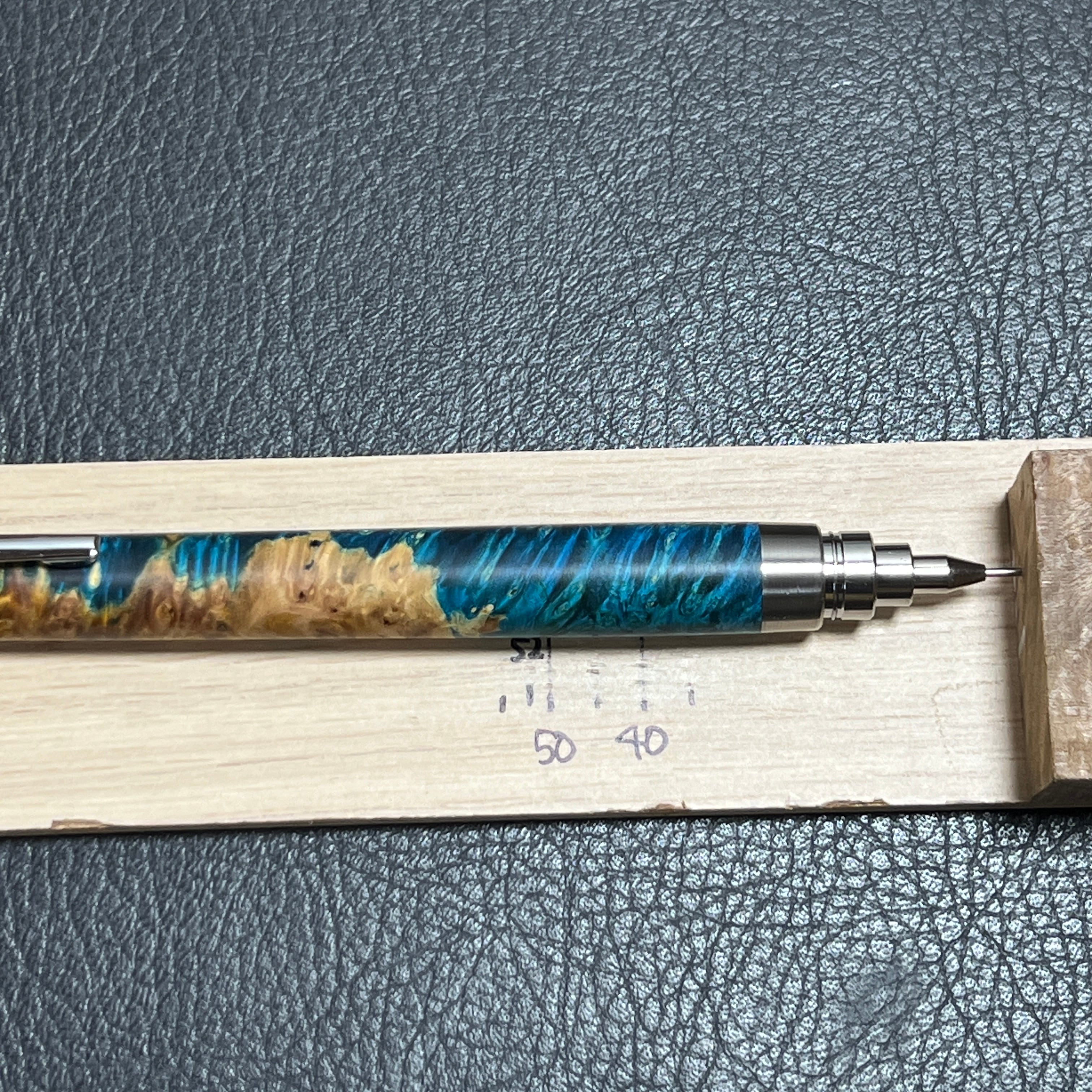 117メープルバールスタビ 木製シャーペン 最強低重心 ステンレス