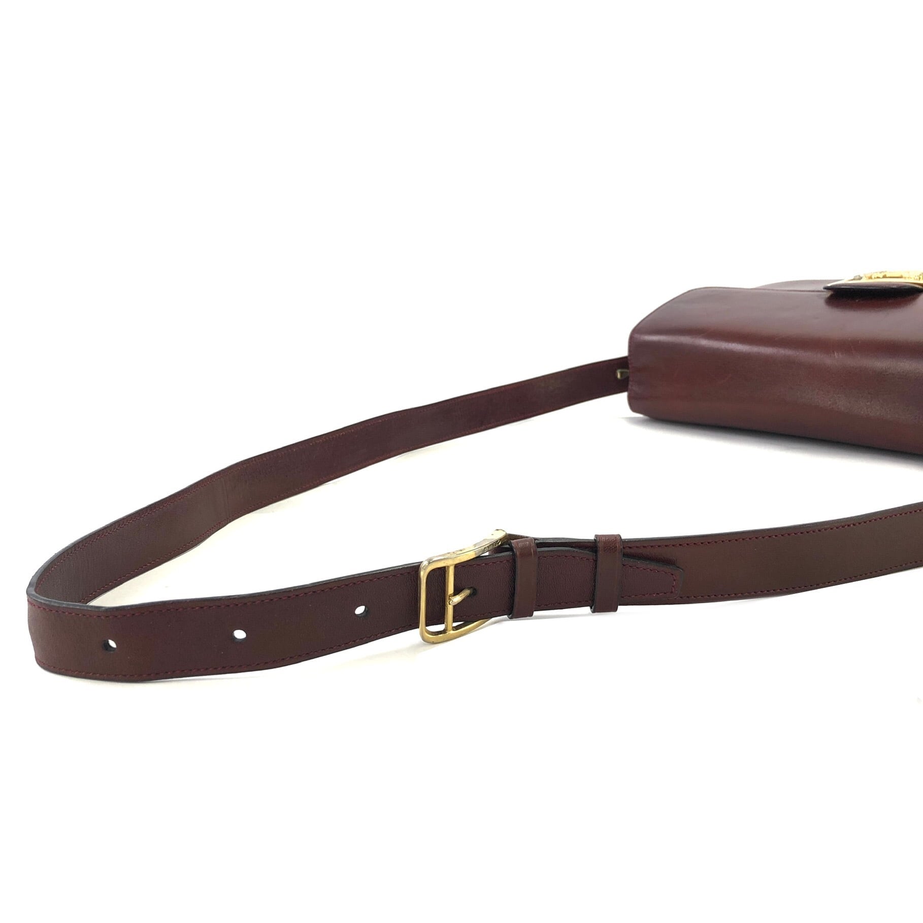 CELINE セリーヌ 馬車 ホースキャリッジ レザー ショルダーバッグ