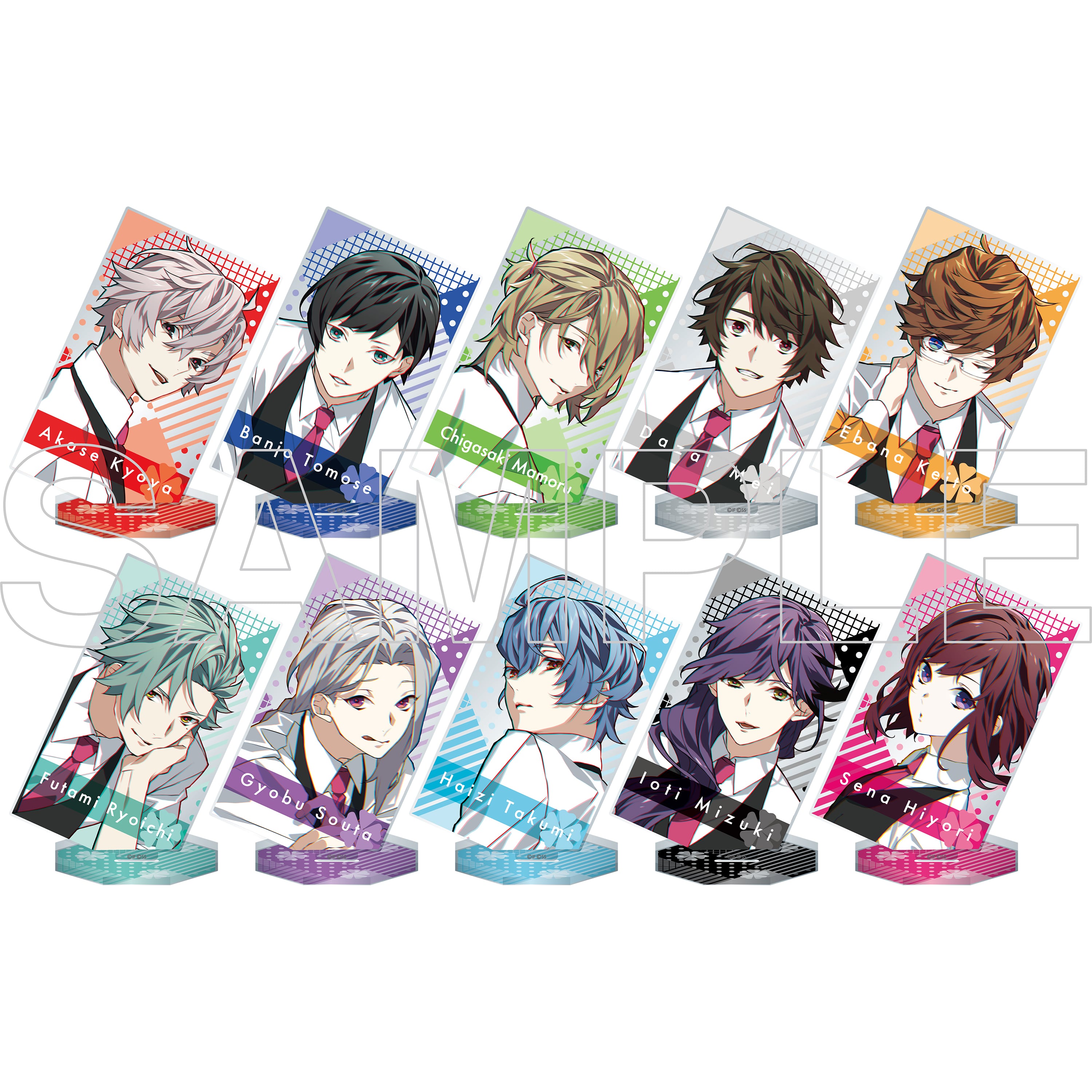 キャンセル分※【シャレステ再演】アクリルスタンド コンプリートセット