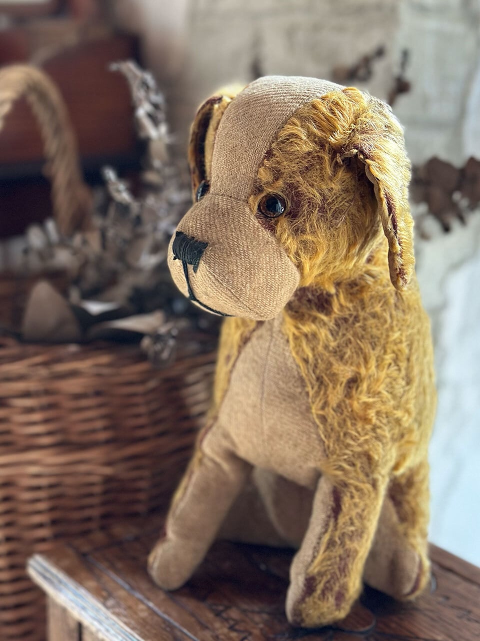 垂れ耳 犬のぬいぐるみ | Brocante de La Cocotte （フランス