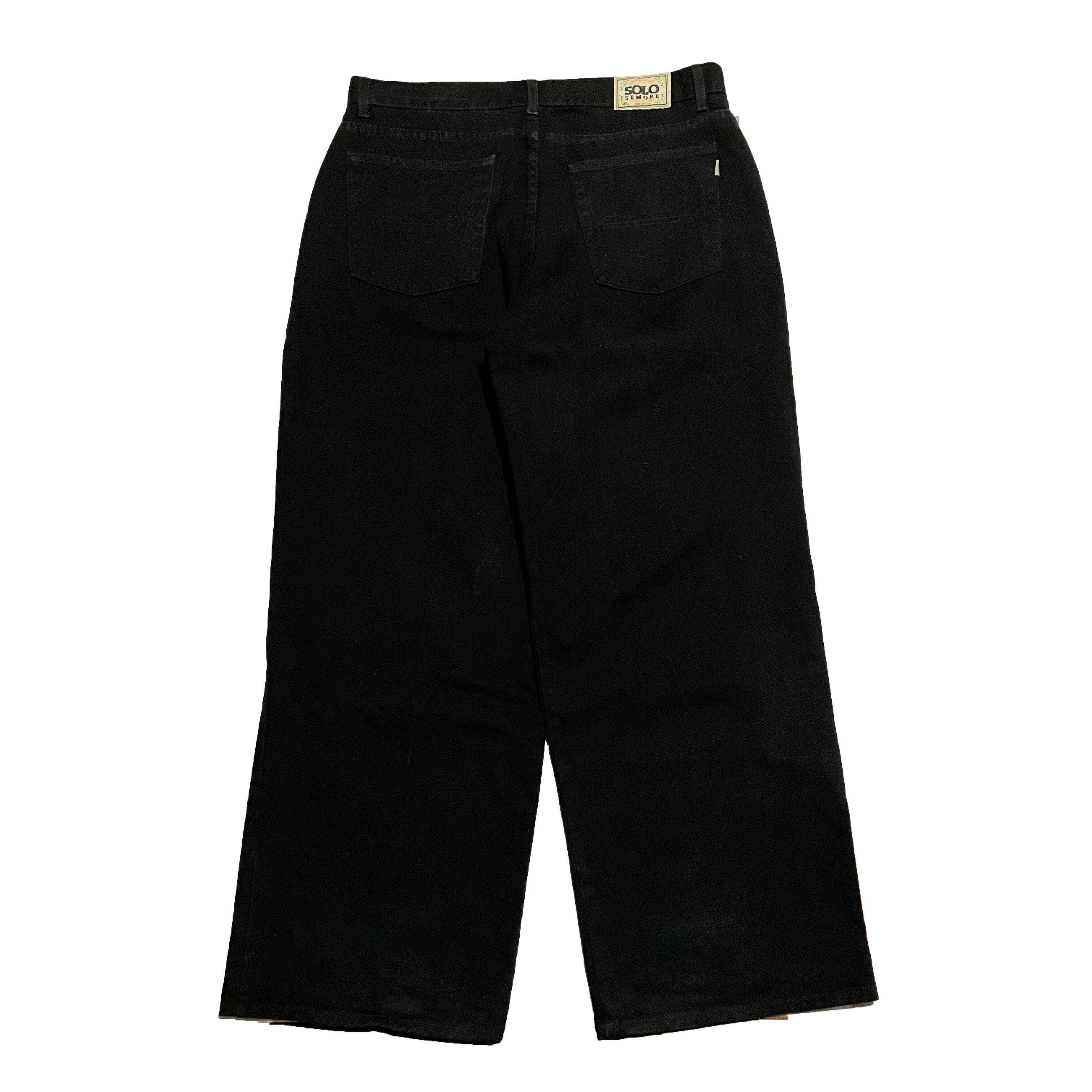 90's SOLO SEMORE デニムバギーパンツ | 古着屋 Boogie