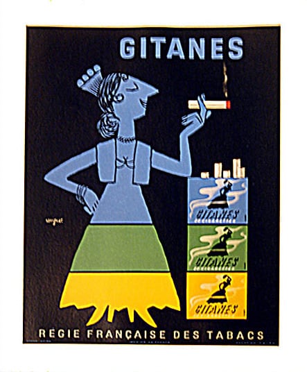 Savignac（サヴィニャック）「GITANES（ジタン）」 | happy graphic