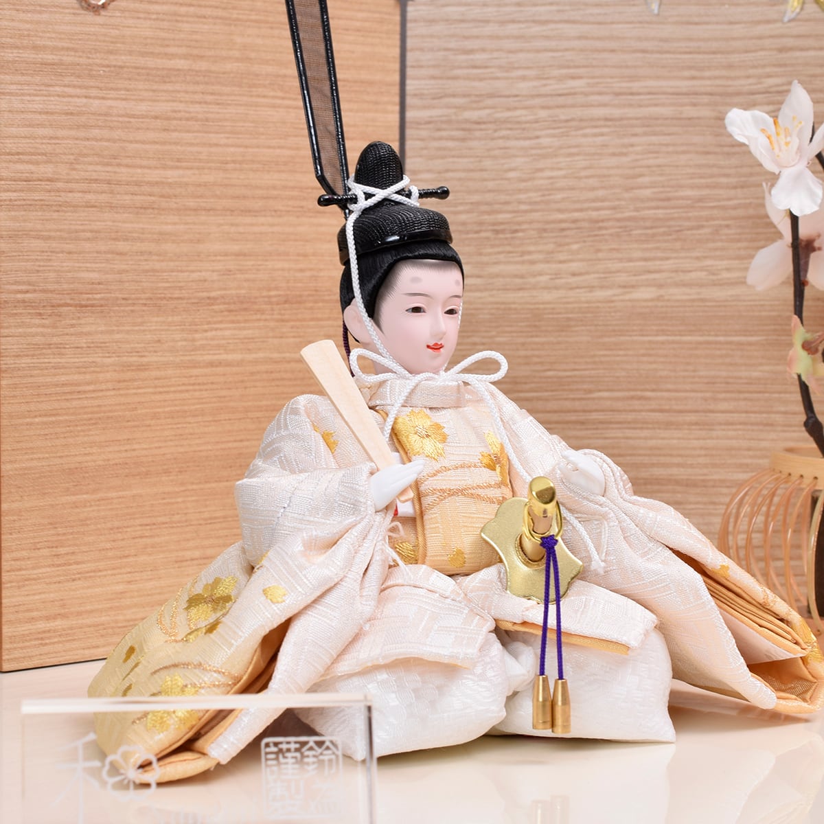 雛人形 親王飾り【平安浪漫】収納上手｜平安絵巻｜おしゃれ｜モダン
