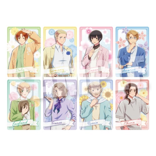 アニメ『ヘタリア World☆Stars』トレーディングクリアカード