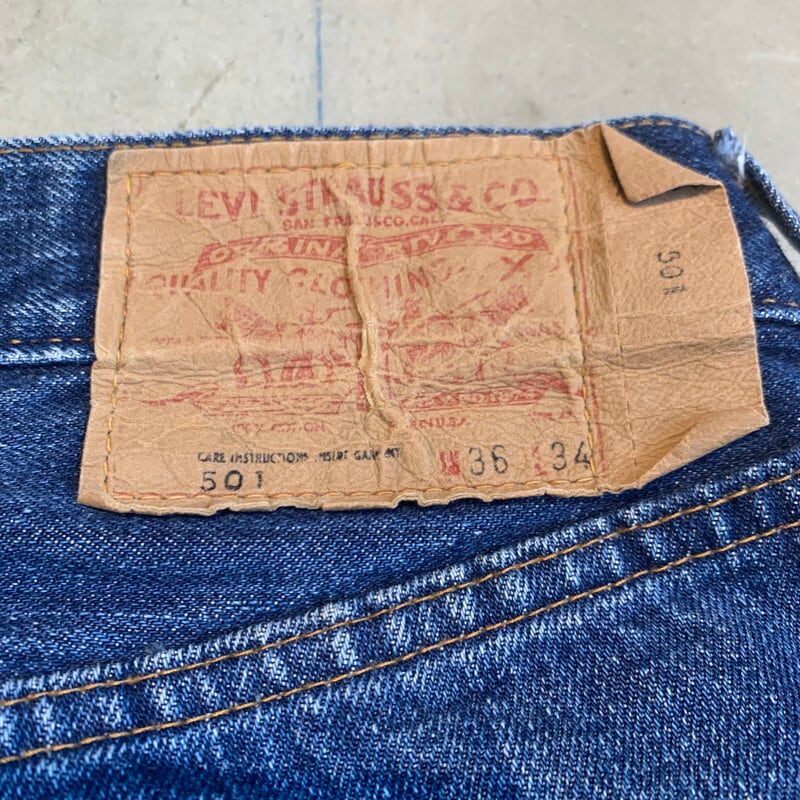 70's Levi's リーバイス 501 66前期 デニム 過渡期 スモールe スレーキ