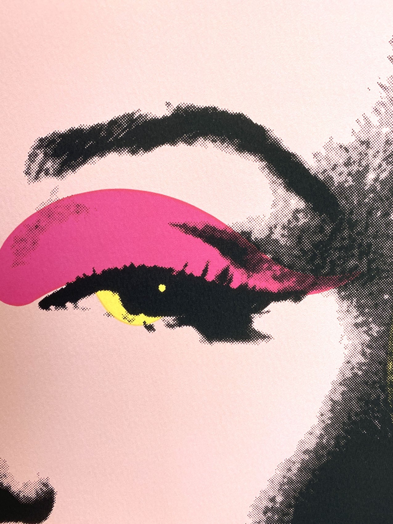 アンディ ウォーホル「マリリン モンロー(ホットピンク)1967」展示用