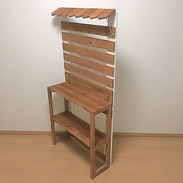 ☆ガーデニング/イベント什器/マルシェ/什器/折りたたみ/棚/花台/多肉