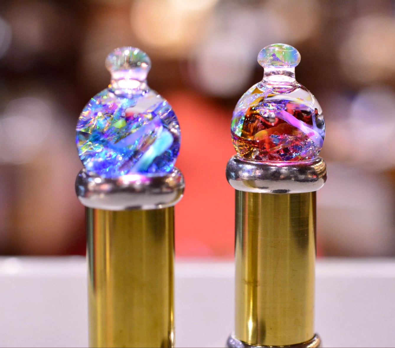 山見浩司 万華鏡 オイルセルスコープ】Venus mini (pink) | アート