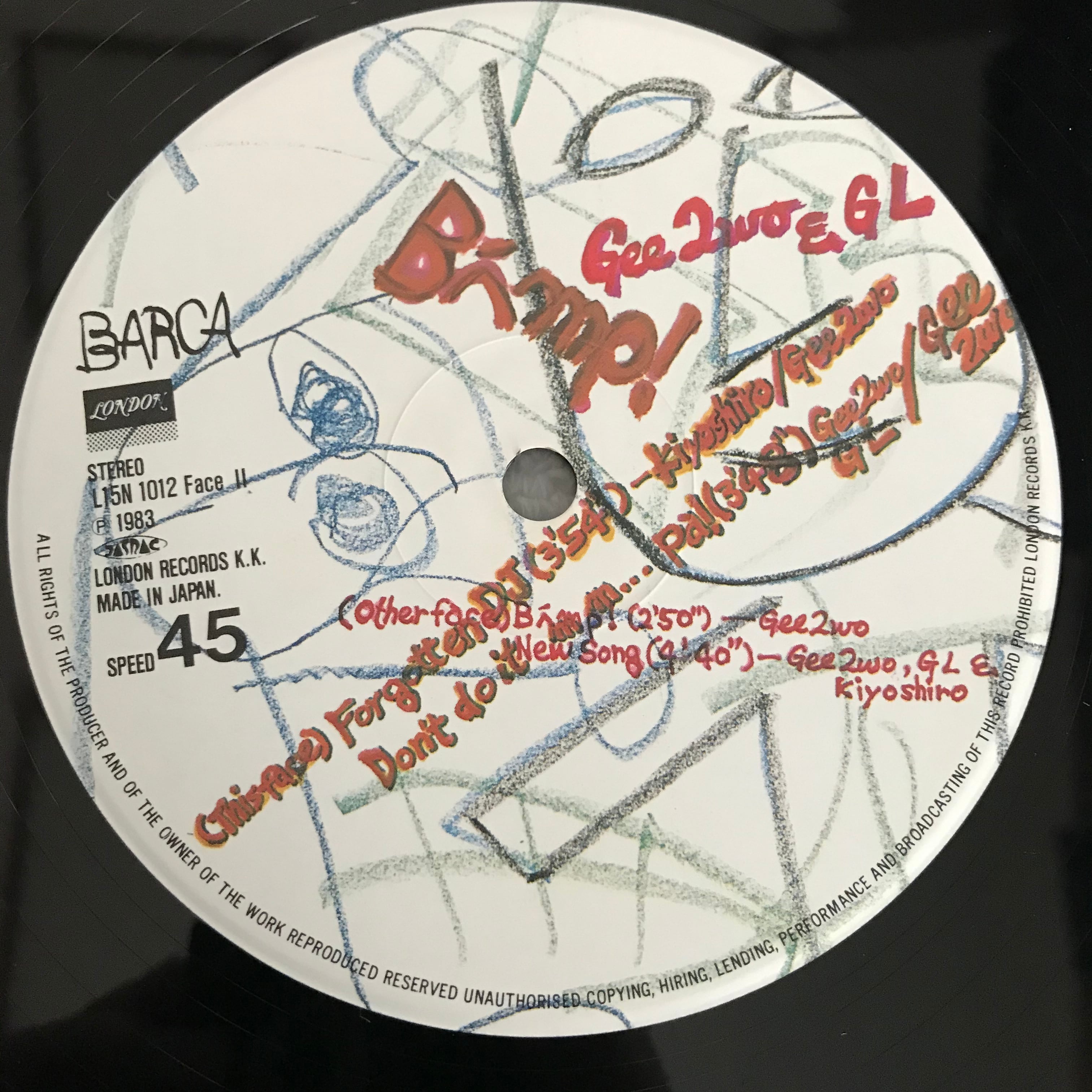 Gee2wo & GL / BAMP | PASSTIME RECORDS / パスタイム レコード