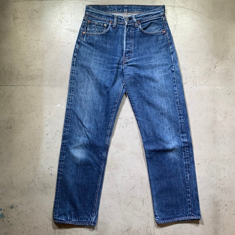 60's LEVI'S リーバイス 501 デニム Big E 平行ステッチ 刻印6