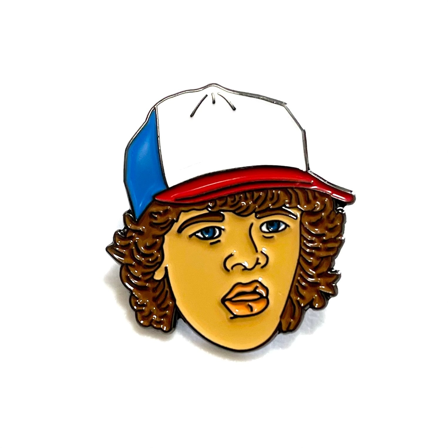 ストレンジャーシングス ダスティン stranger things ピンバッジ