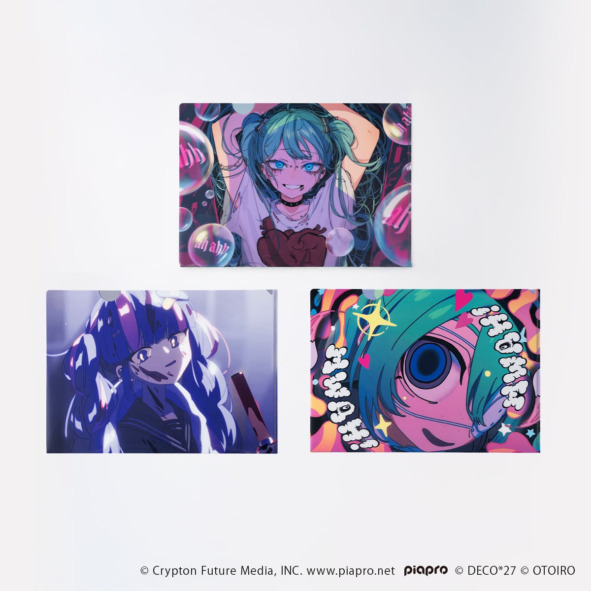 TRANSFORM】クリアファイルセット Vol.2 | OTOIRO ONLINE STORE