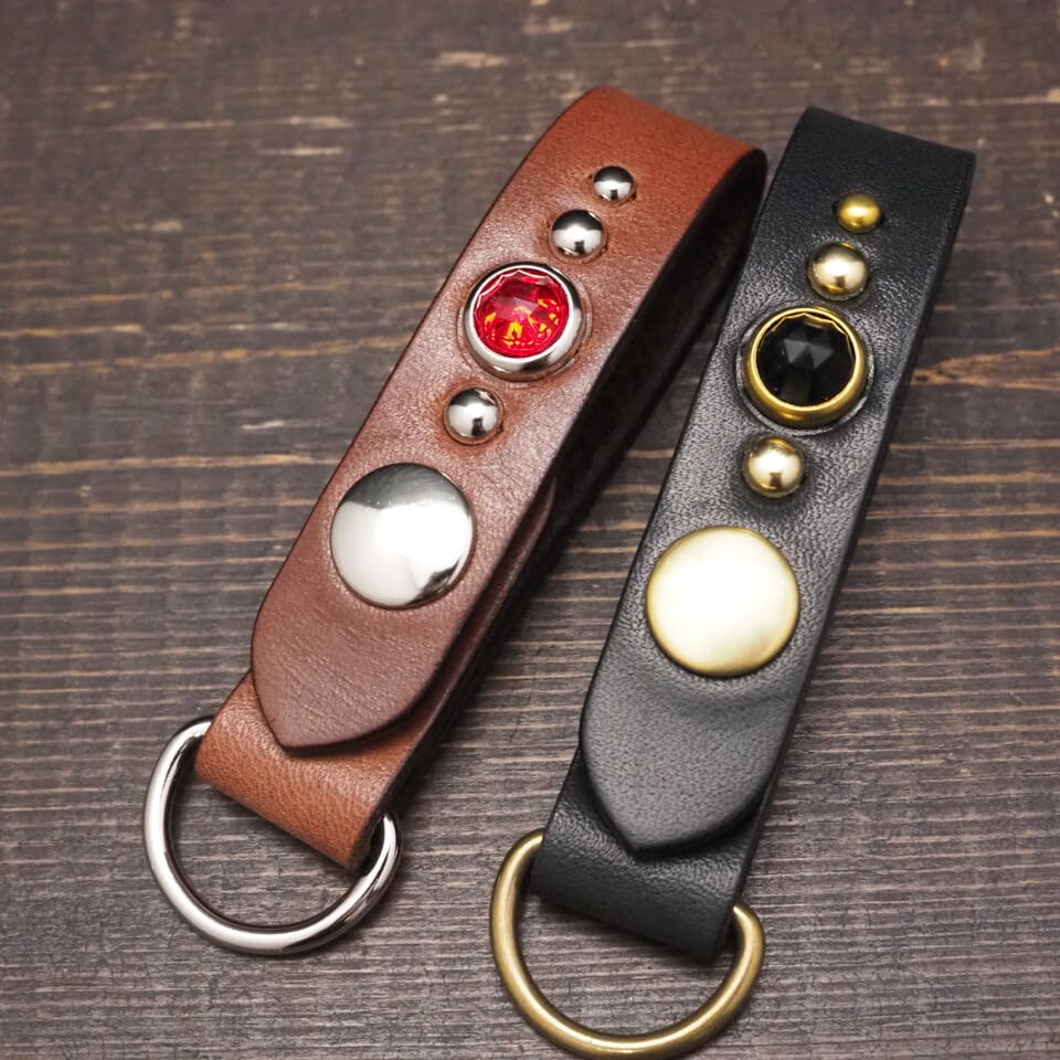 スタッズ ベルトループキーホルダー 007 | ハンティントン 宮崎ベース