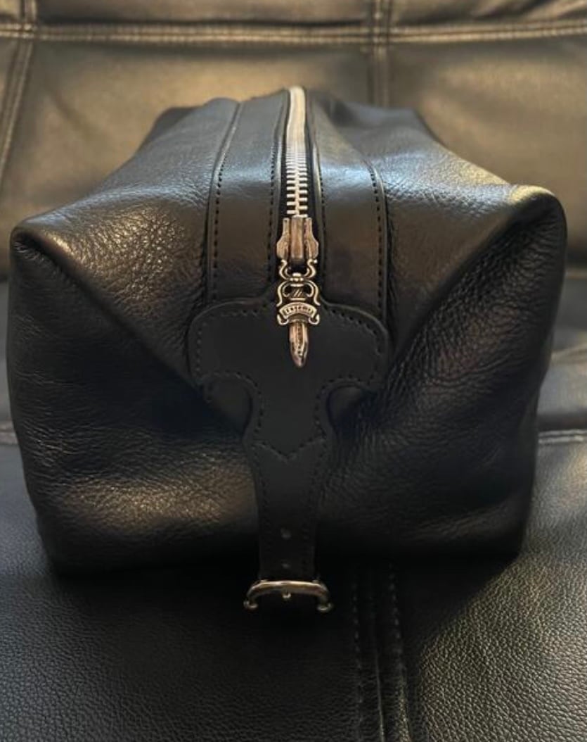 CHROME HEARTS クロムハーツ フレアパッチ ダガー シェービングバッグ