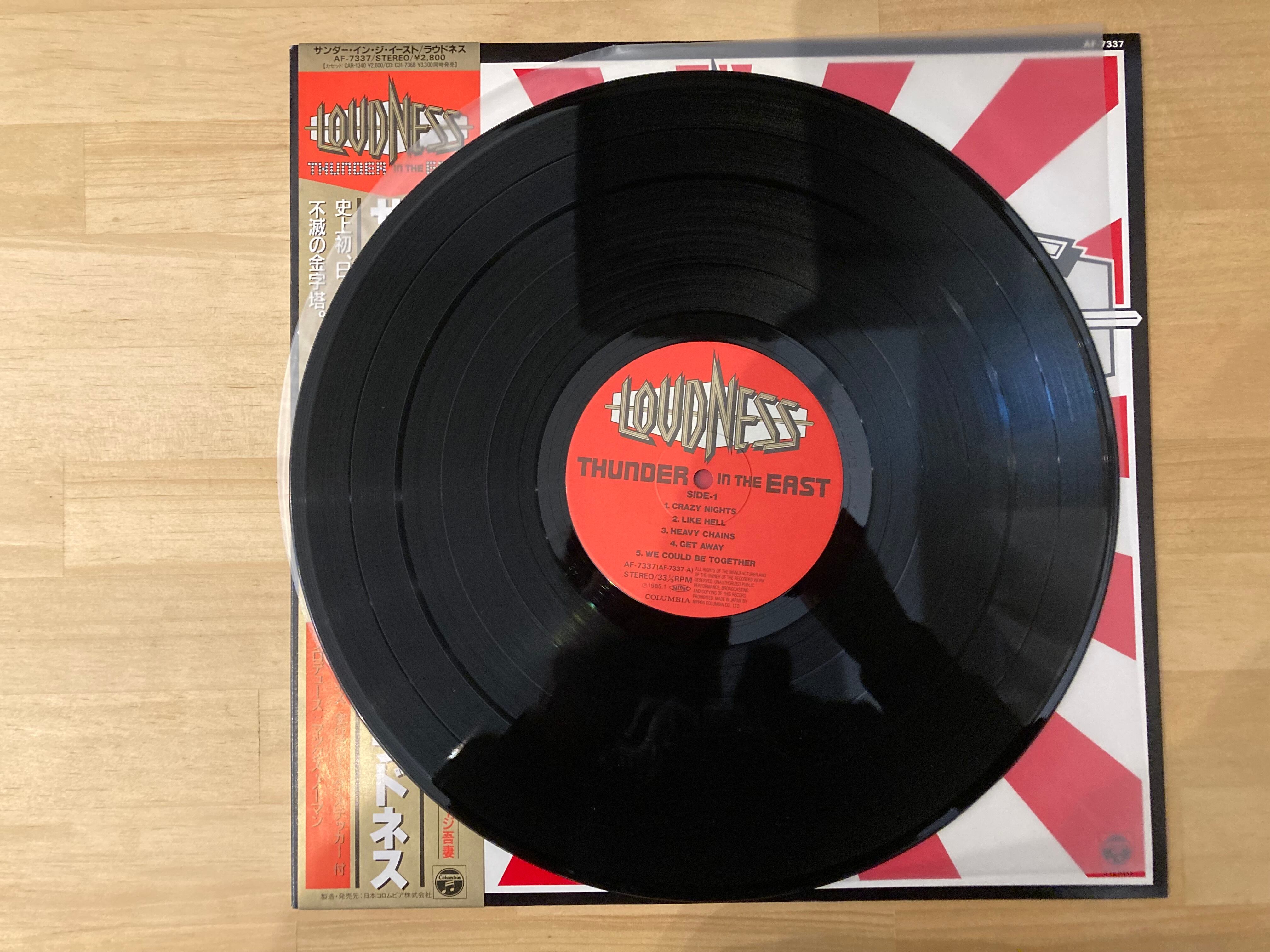 LOUDNESS / THUNDER IN THE EAST | sixteen records (シックスティーン