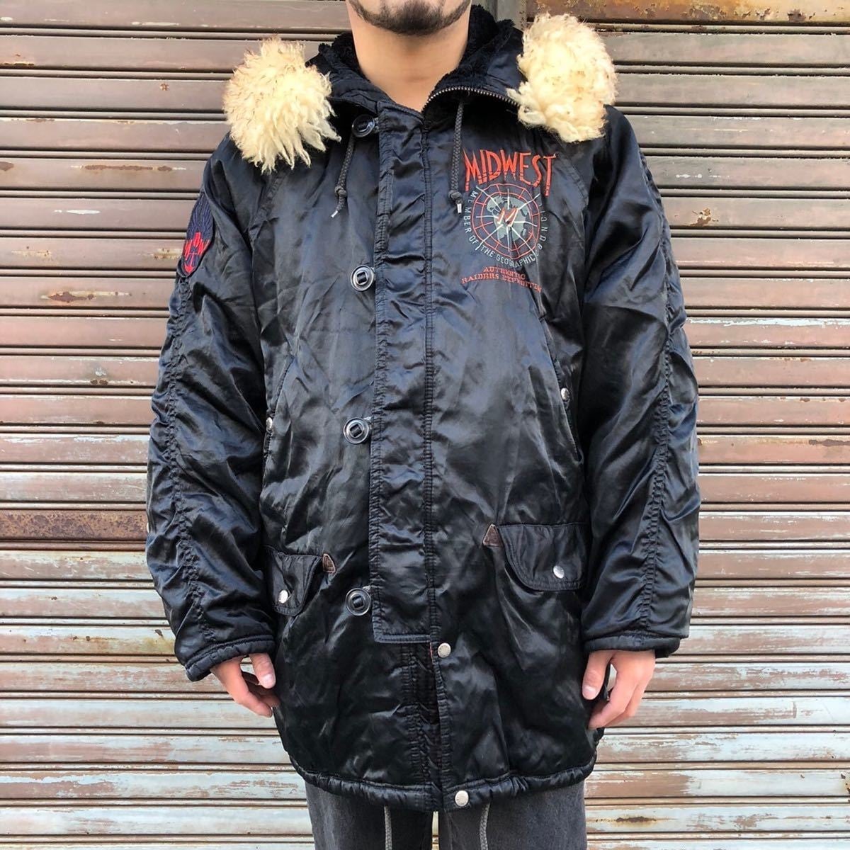 90s USAF MIDWEST N-3B フライト ジャケット ヴィンテージ ミリタリー