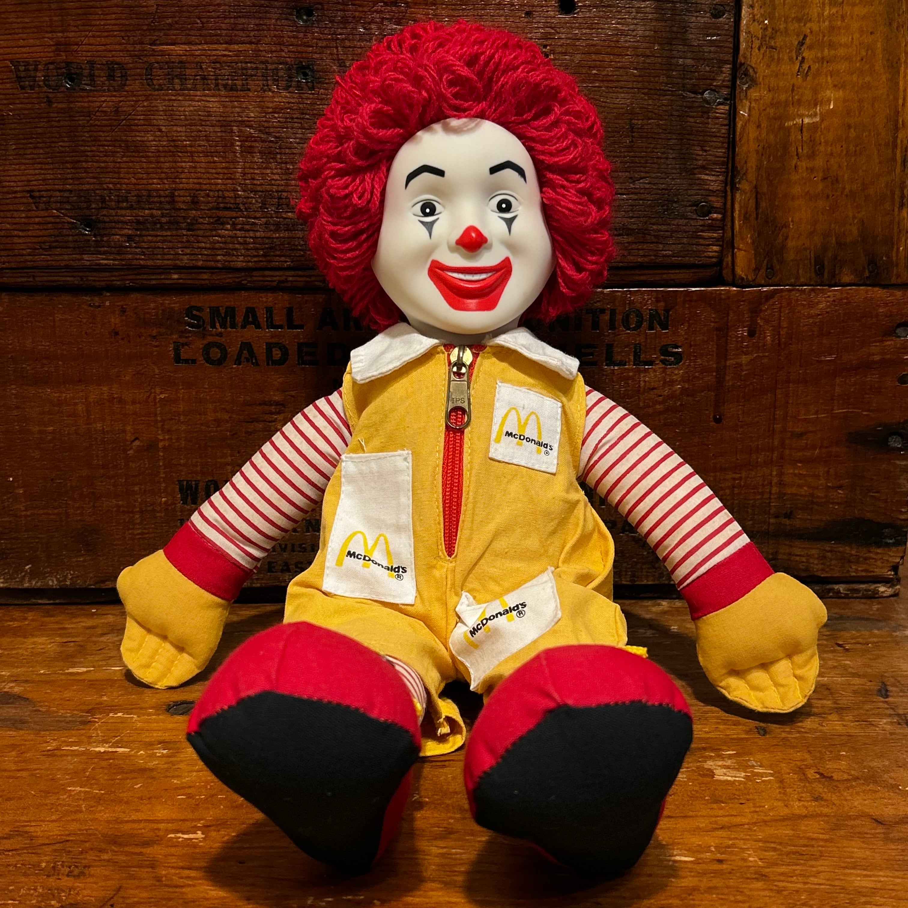 マクドナルド McDonald's ロナルド 人形 ヴィンテージ RONALD Plush