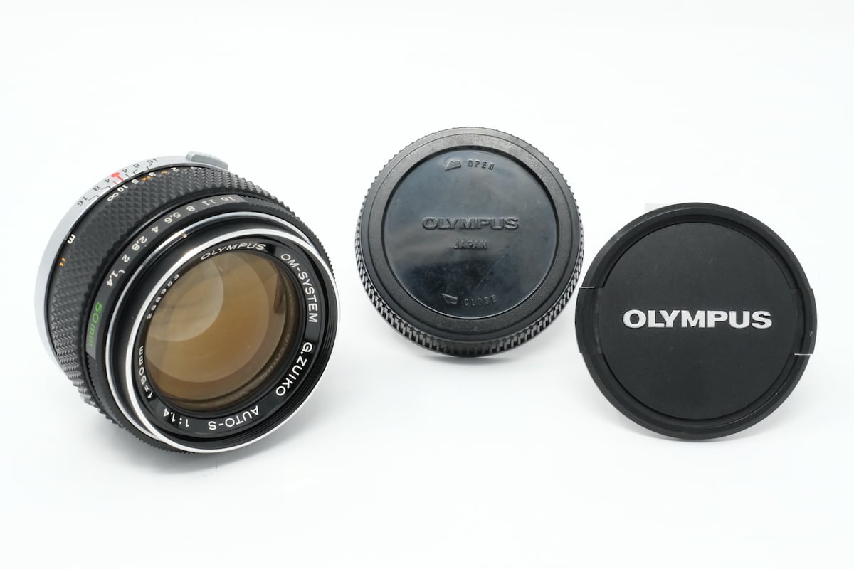 OM-SYSTEM G.ZUIKO AUTO-S 50mm F1.4 OMマウント OLYMPUS オリンパス