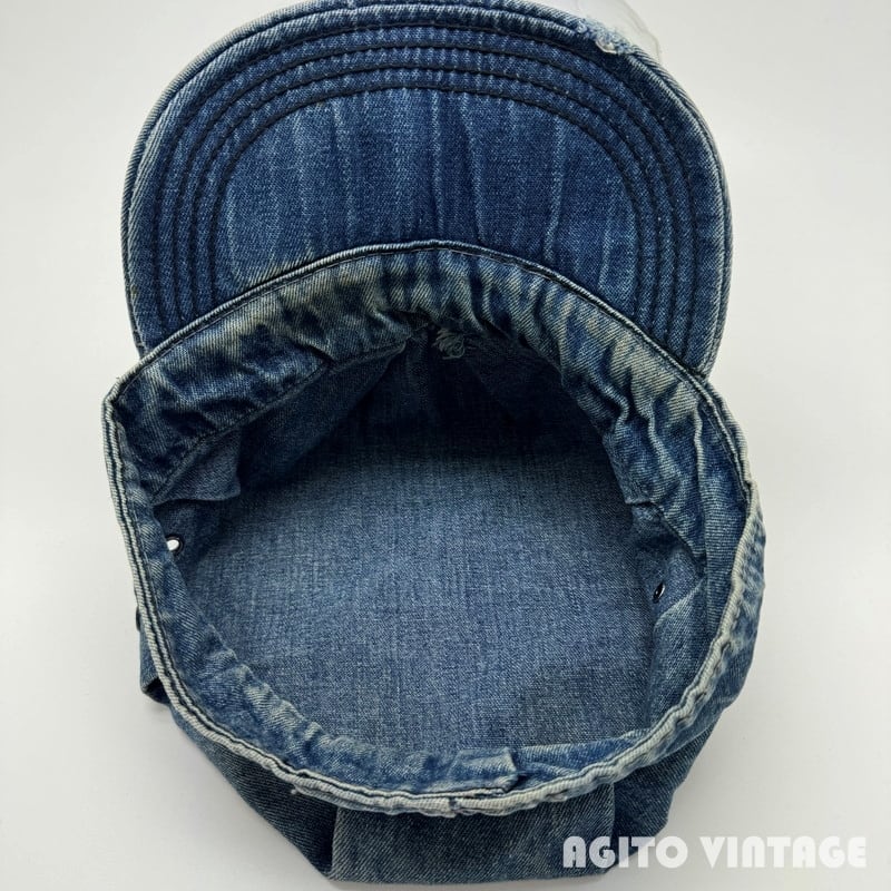 70's~ Lee Denim Work Cap リー デニムワークキャップ グッドフェード