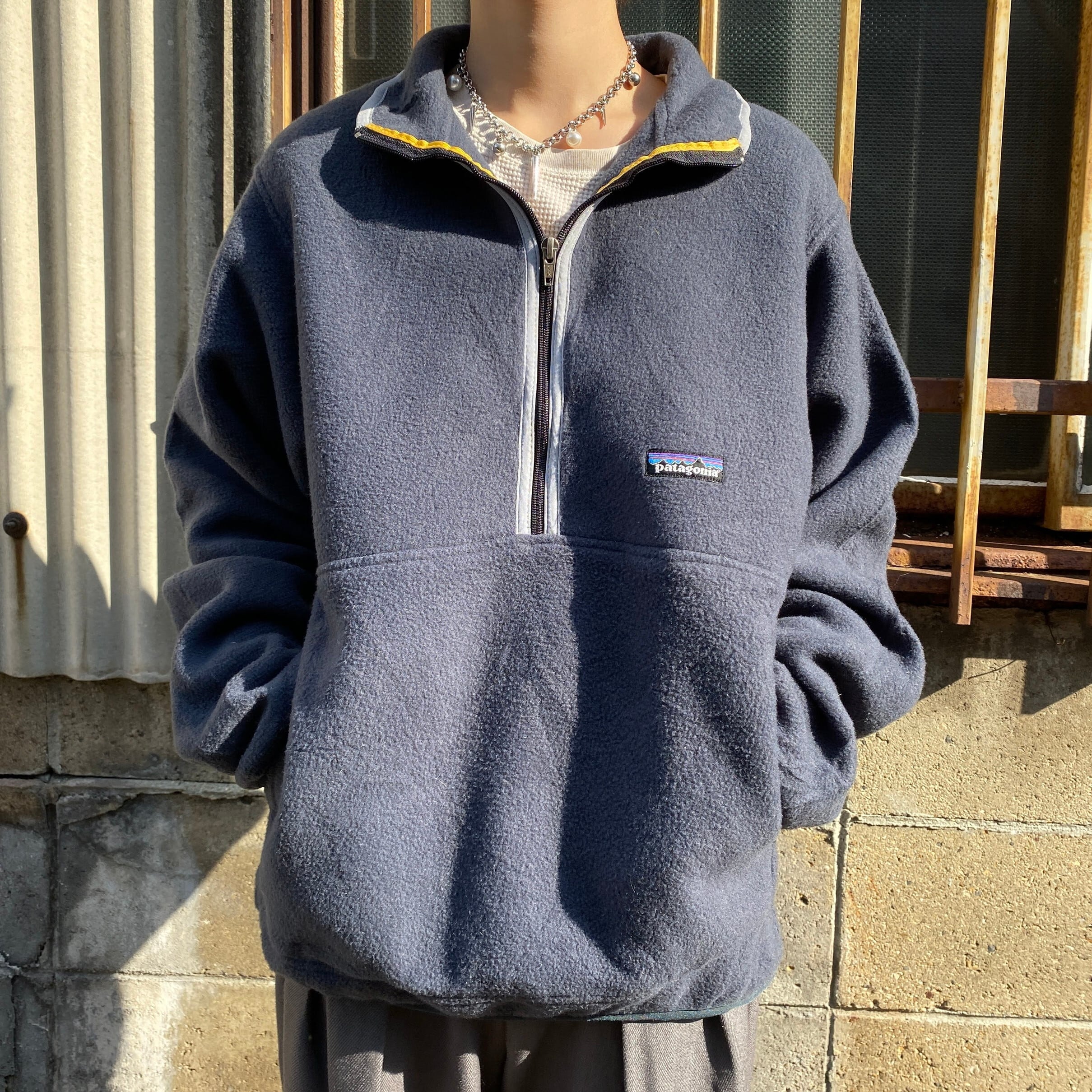 00年製 Patagonia パタゴニア シンチラ ハーフジップ プルオーバー