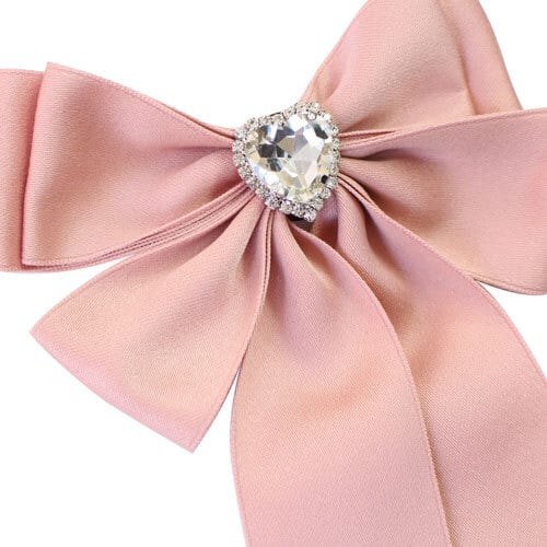 BR230】リボンブローチ（ヘアアクセにも）【送料無料】オーガンジー