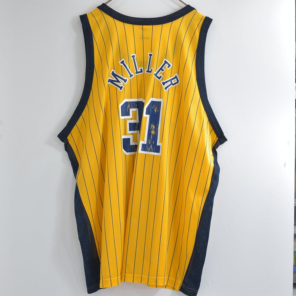 00s Champion NBA インディアナ・ペイサーズ レジー・ミラー バスケ