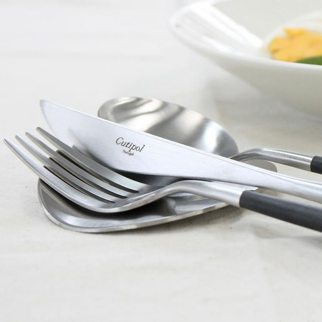 GOA カトラリーレスト シルバー ［ クチポール ］ | REAL Style online